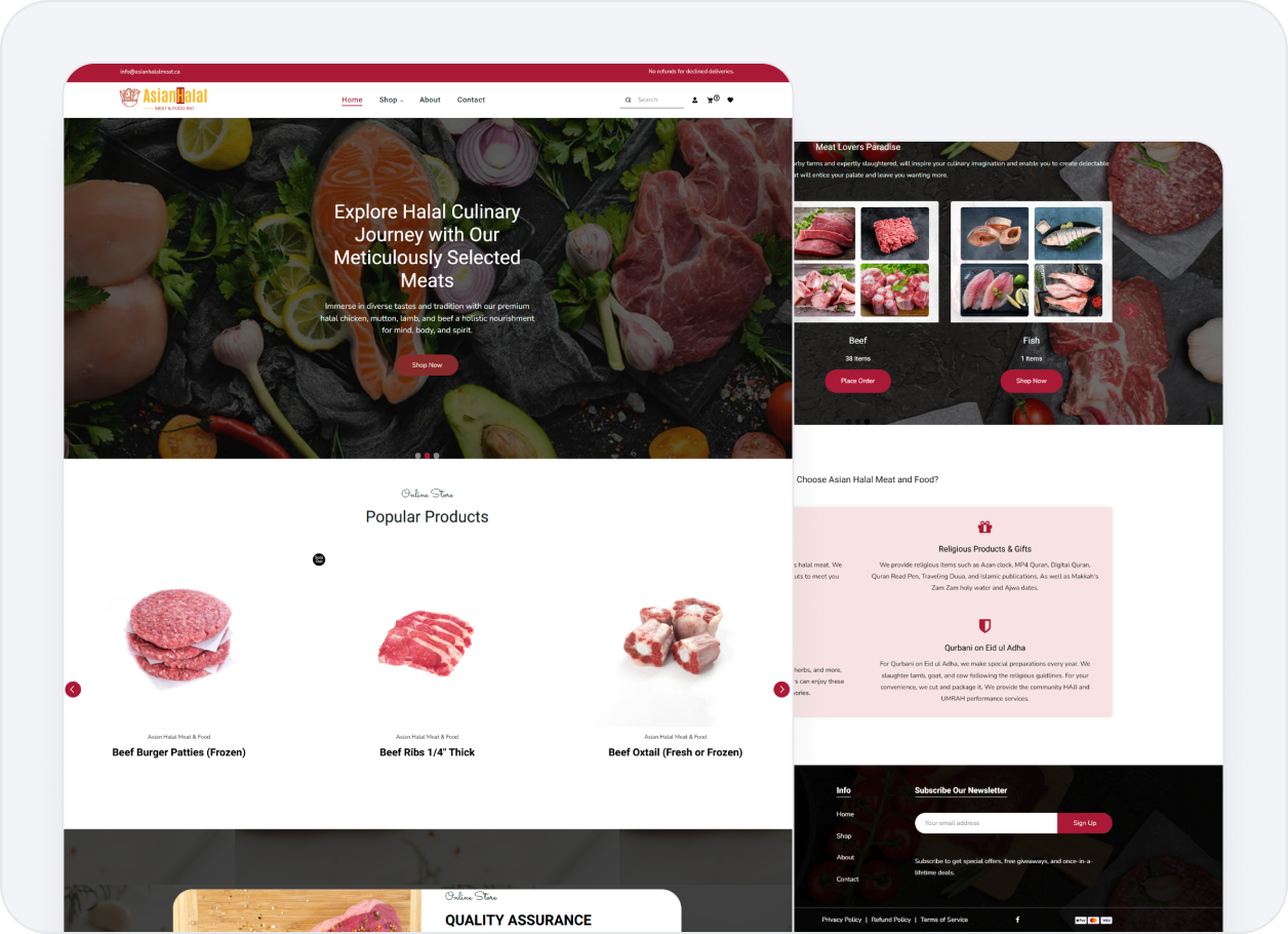 Asian Halal Meat app