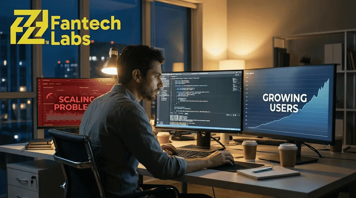 indie app developer facing scaling challenges with growing app users