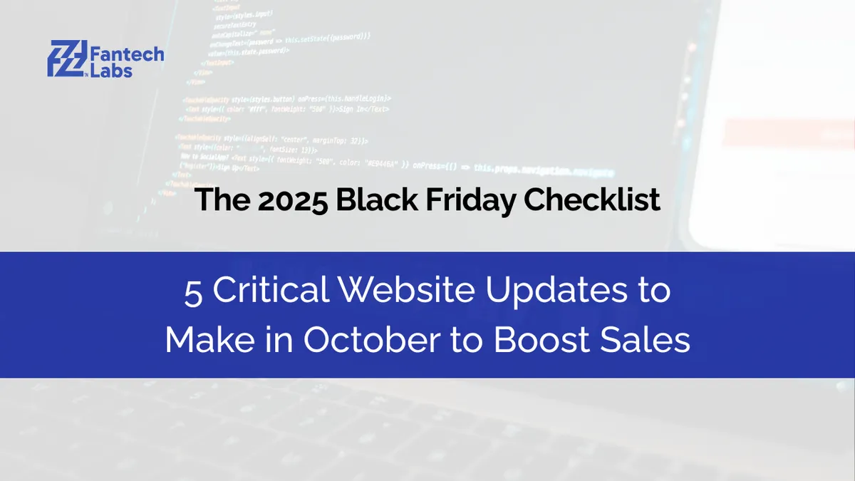 The 2025 Black Friday Checklist