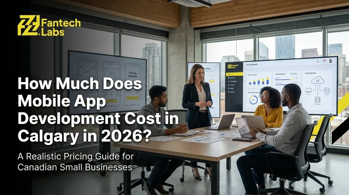 How Much Does Mobile App Development Cost in Calgary in 2026